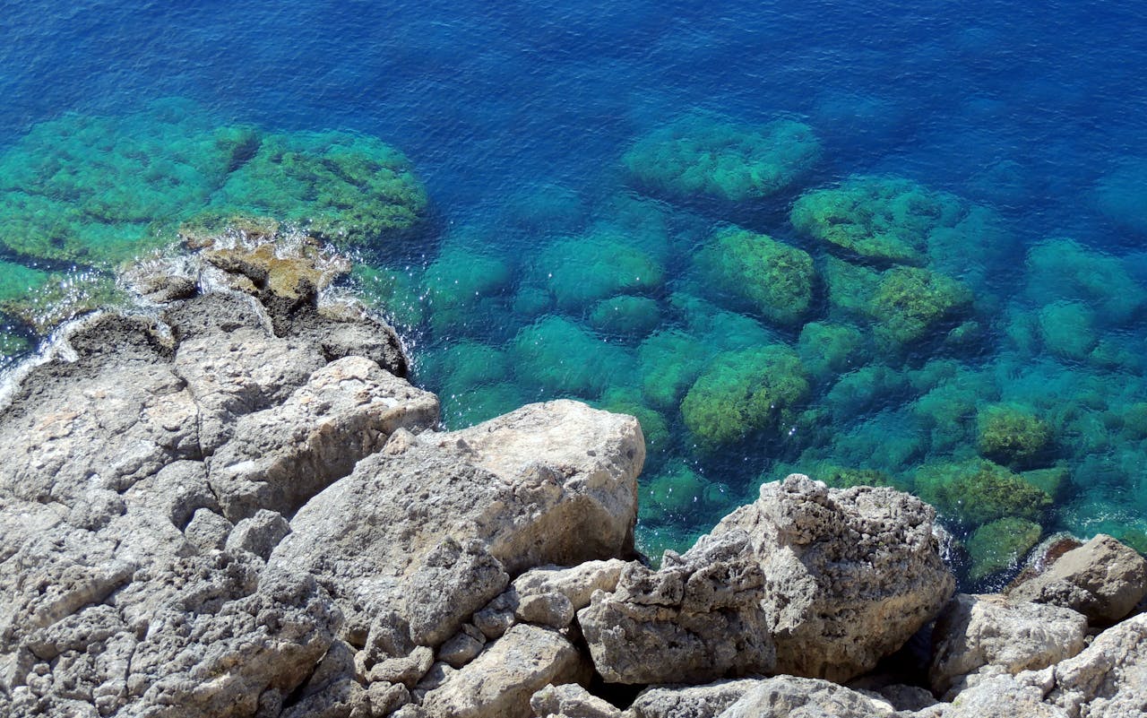 Paysage de mer à Rhodes - Location de Quad